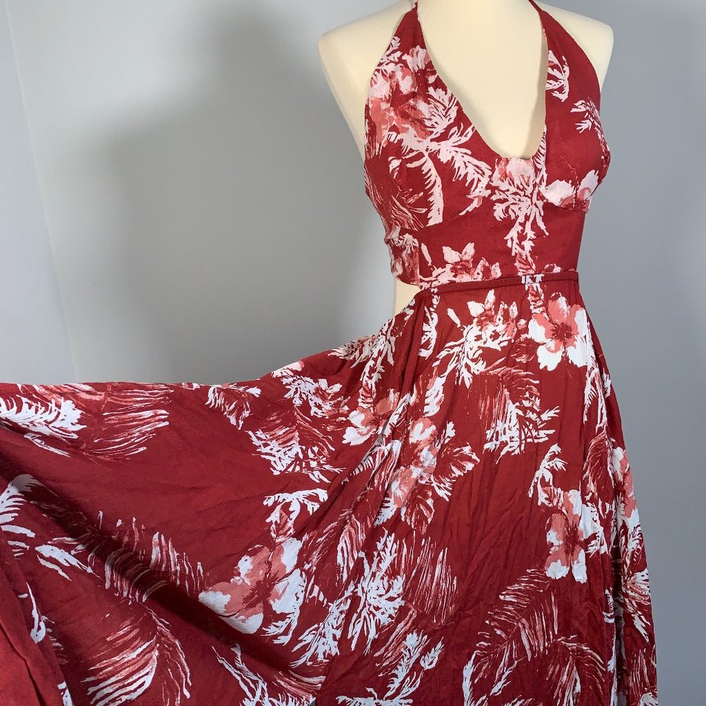 Free People Beach Halter Cotton Dress M